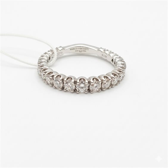 Anello Mirco Visconti Donna in Oro Diamante 1.01 Ct CV129/10 - CV129/10